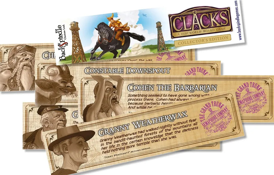 The Collector's Edition of Discworld Clacks preorder is now LIVE