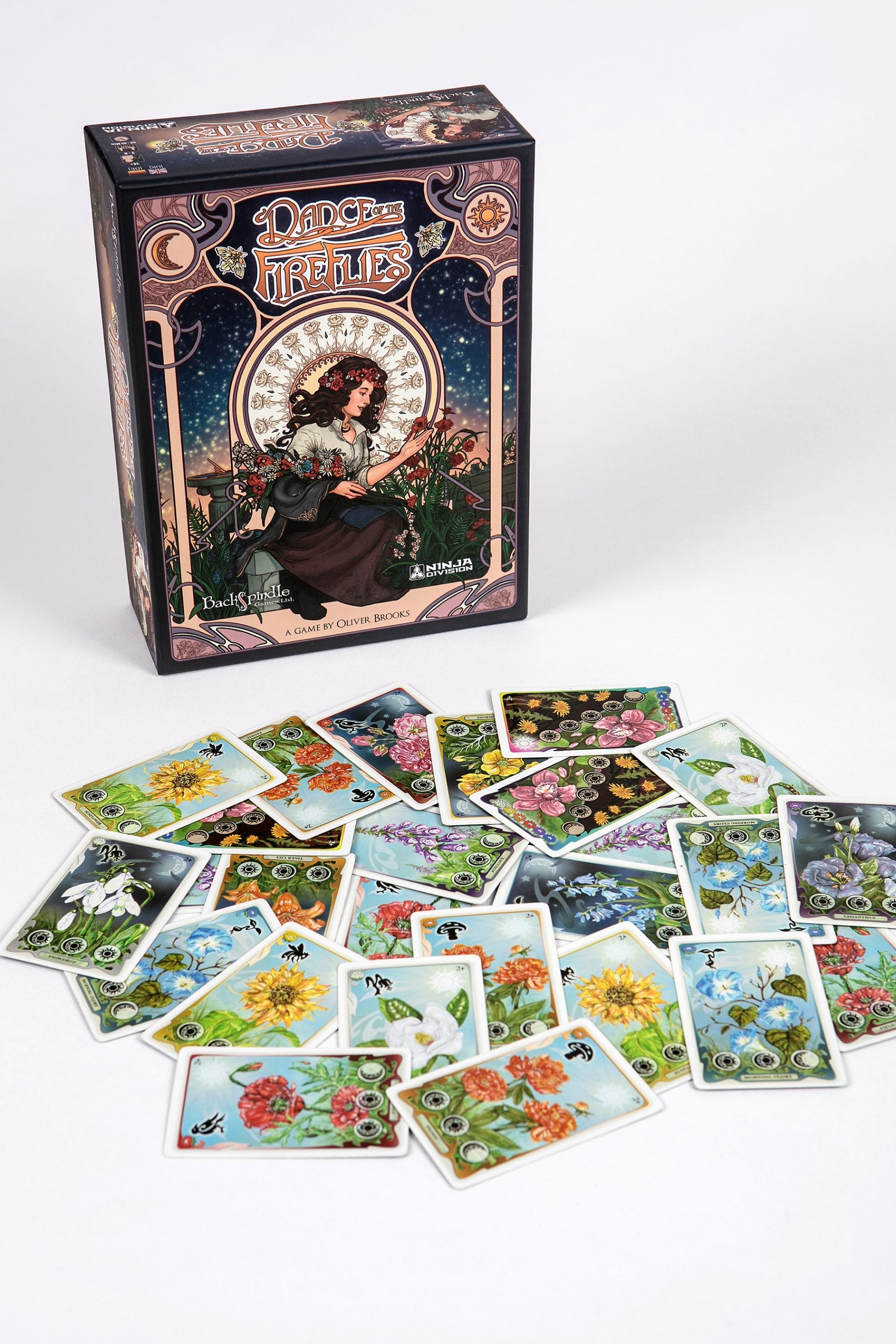 Dance of the Fireflies box and flower cards