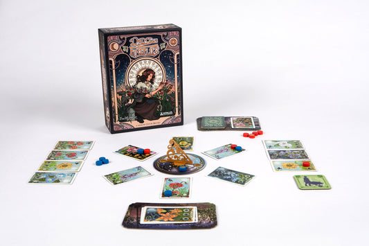 Dance of the Fireflies board game box cover | Backspindle Games