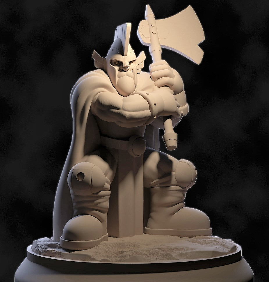 Deep Dwarf miniature figure from Discworld Clacks board game | Backspindle Games