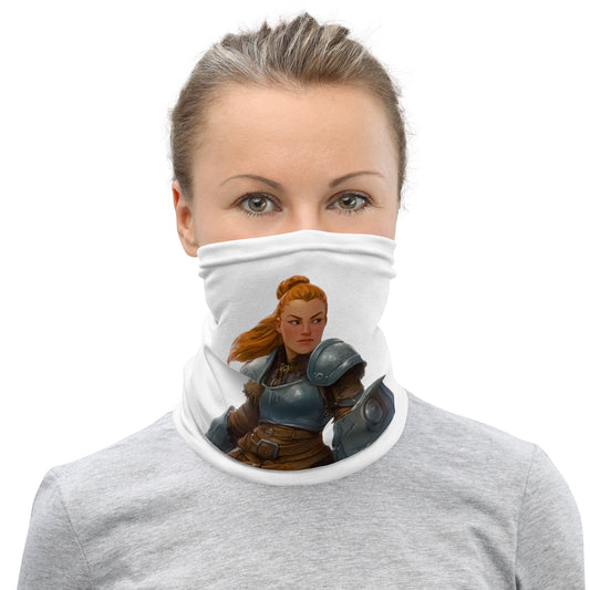 Initiative Time Dwarf Cleric Neck Gaiter - DnD RPG Merchandise - Backspindle Games