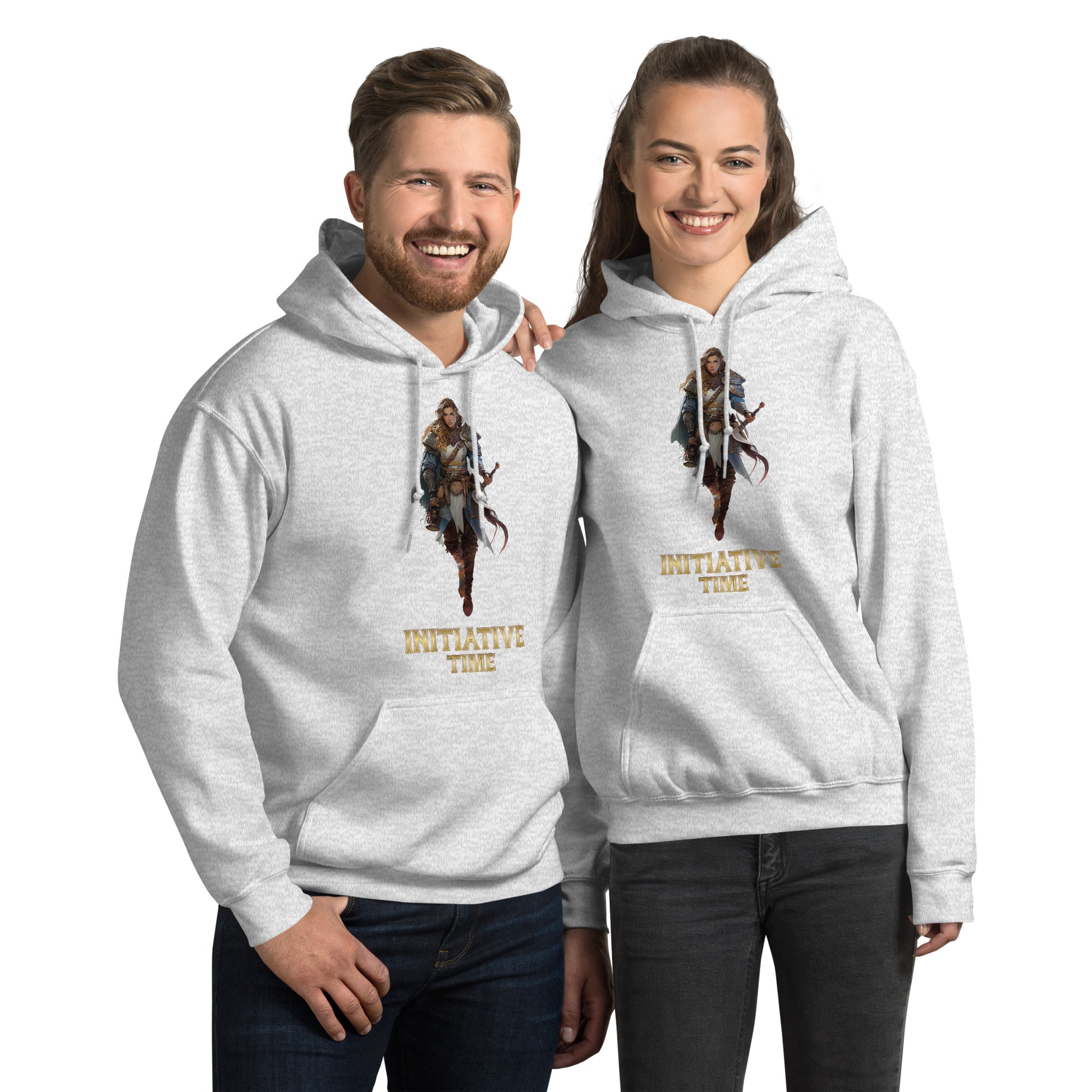 Initiative Time Elf Rogue Hoodie - DnD RPG Merchandise - Backspindle Games
