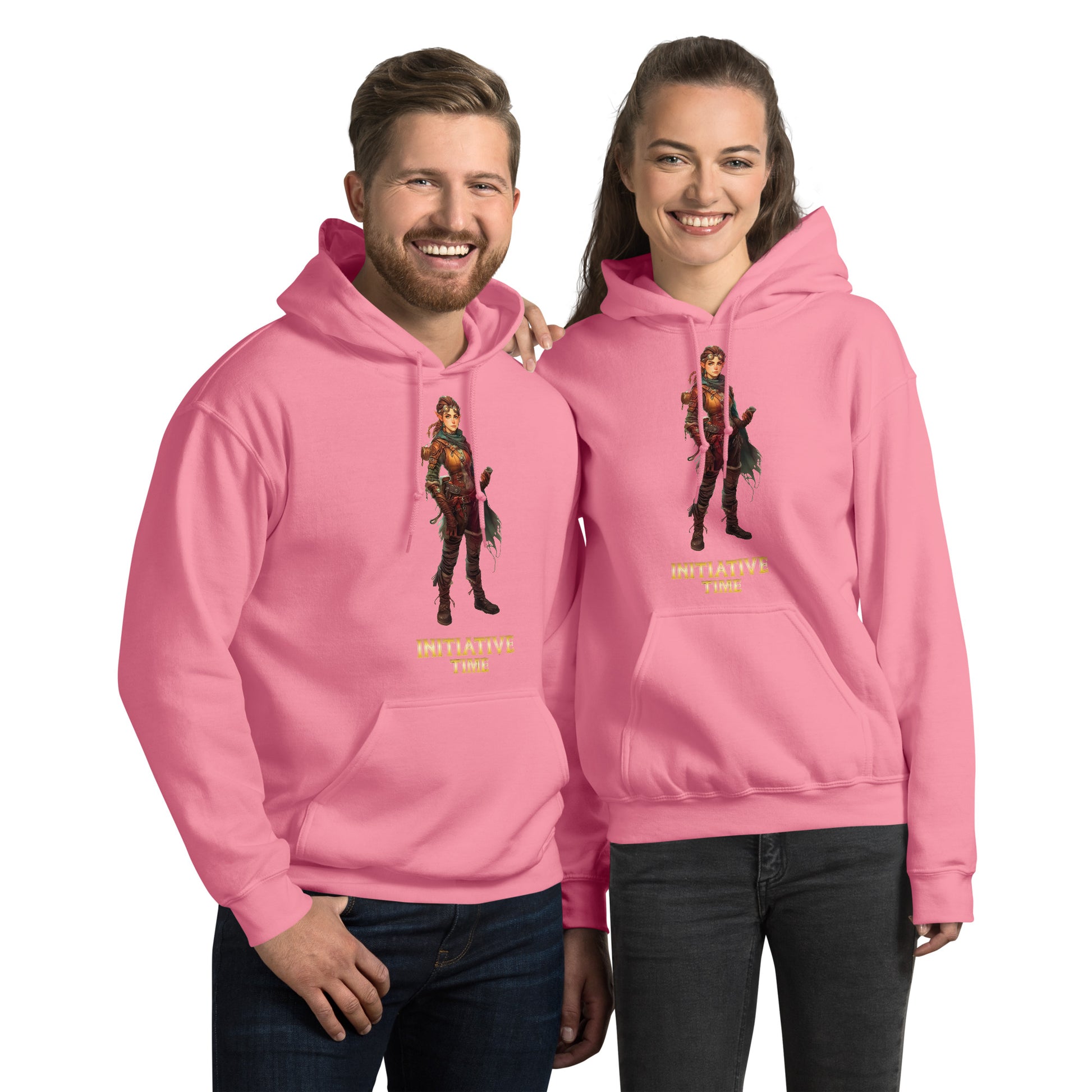 Initiative Time Gnome Artificer Hoodie - DnD RPG Merchandise - Backspindle Games