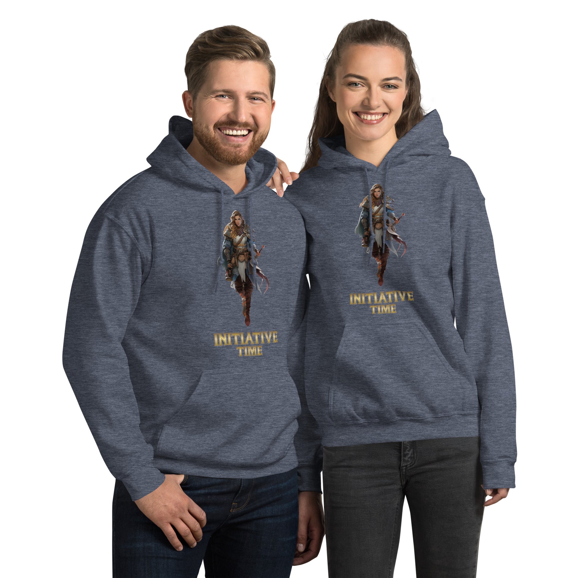 Initiative Time Elf Rogue Hoodie - DnD RPG Merchandise - Backspindle Games