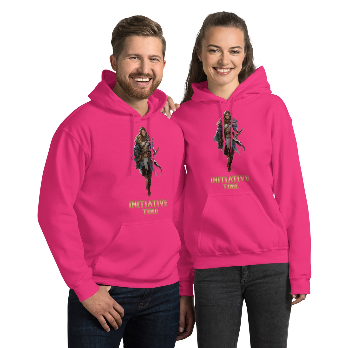 Initiative Time Elf Rogue Hoodie - DnD RPG Merchandise - Backspindle Games