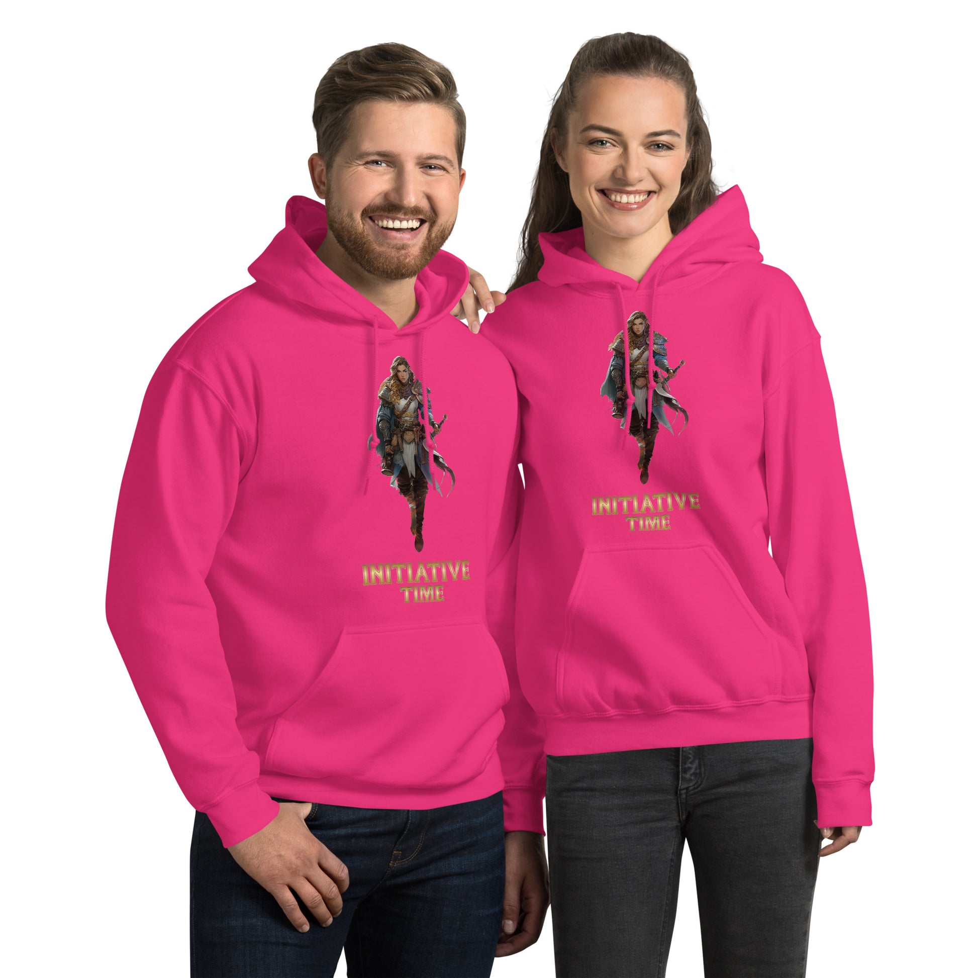 Initiative Time Elf Rogue Hoodie - DnD RPG Merchandise - Backspindle Games