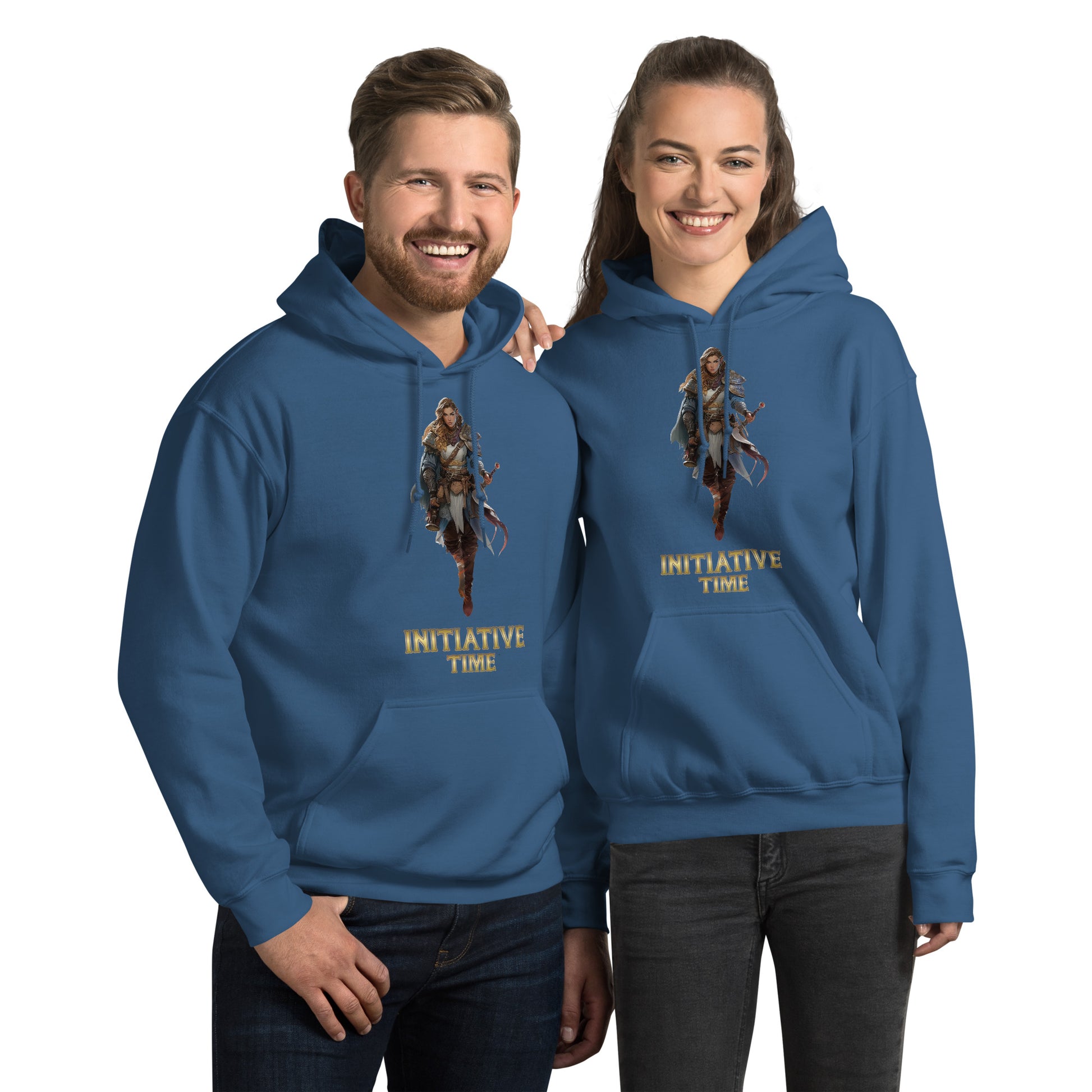 Initiative Time Elf Rogue Hoodie - DnD RPG Merchandise - Backspindle Games