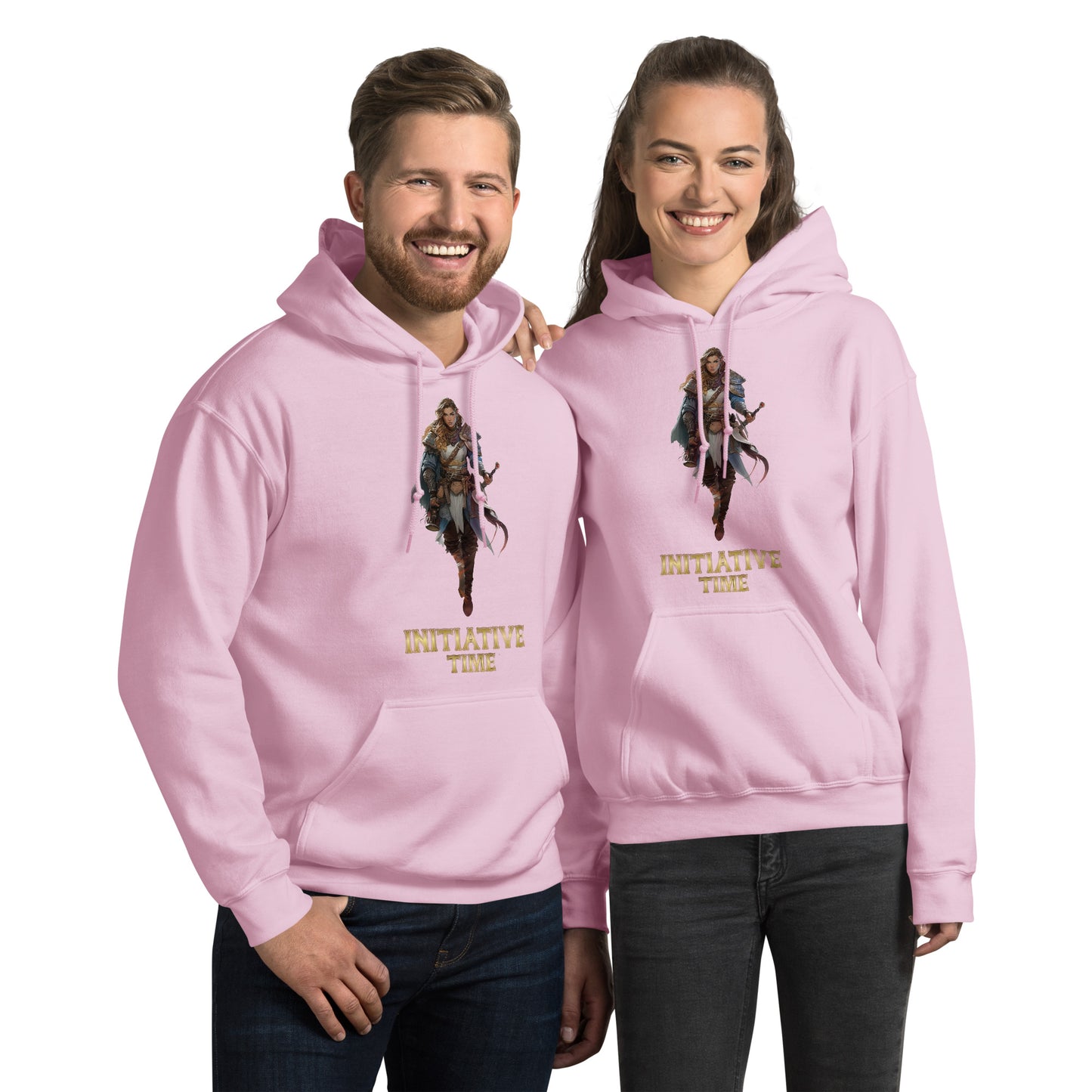 Initiative Time Elf Rogue Hoodie - DnD RPG Merchandise - Backspindle Games