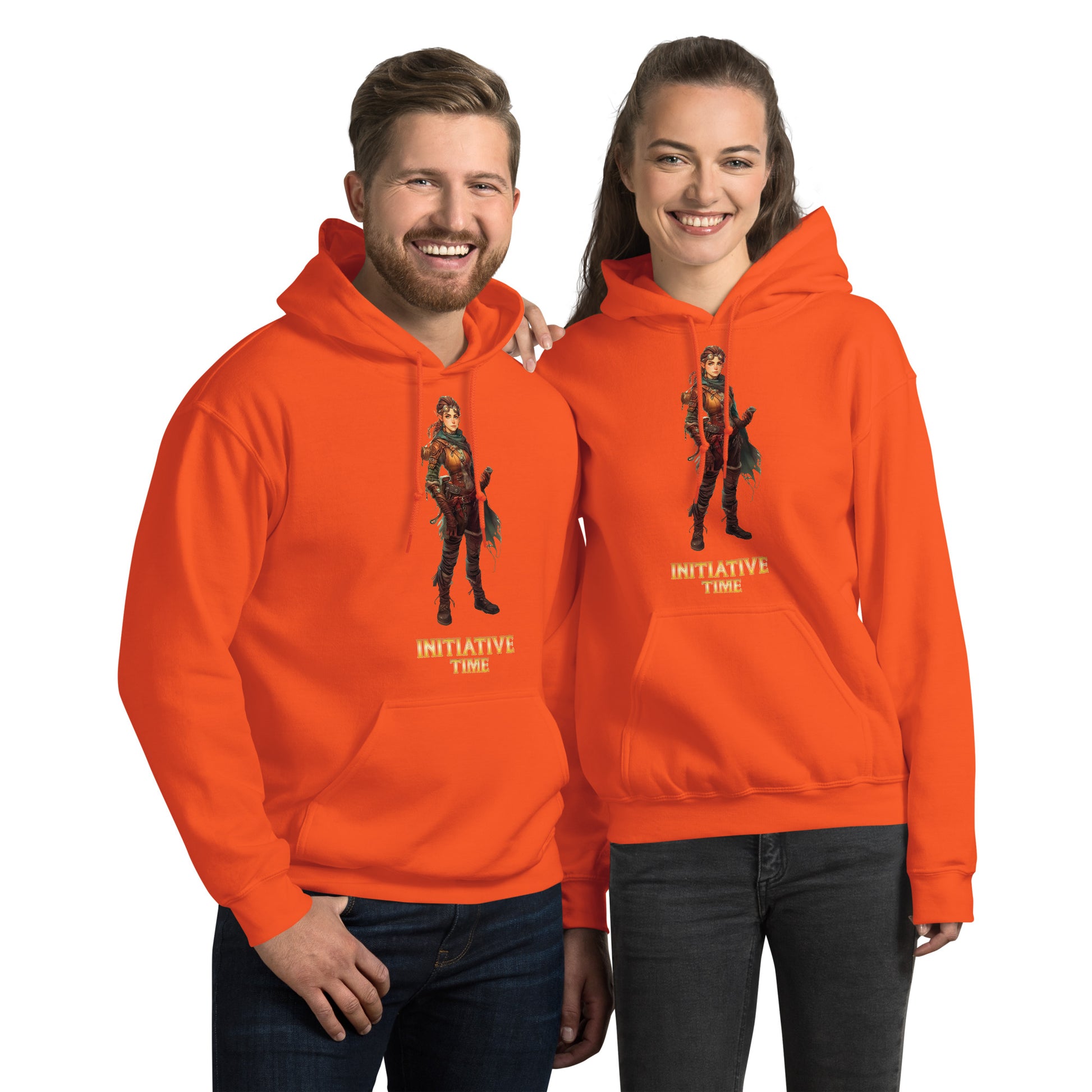 Initiative Time Gnome Artificer Hoodie - DnD RPG Merchandise - Backspindle Games