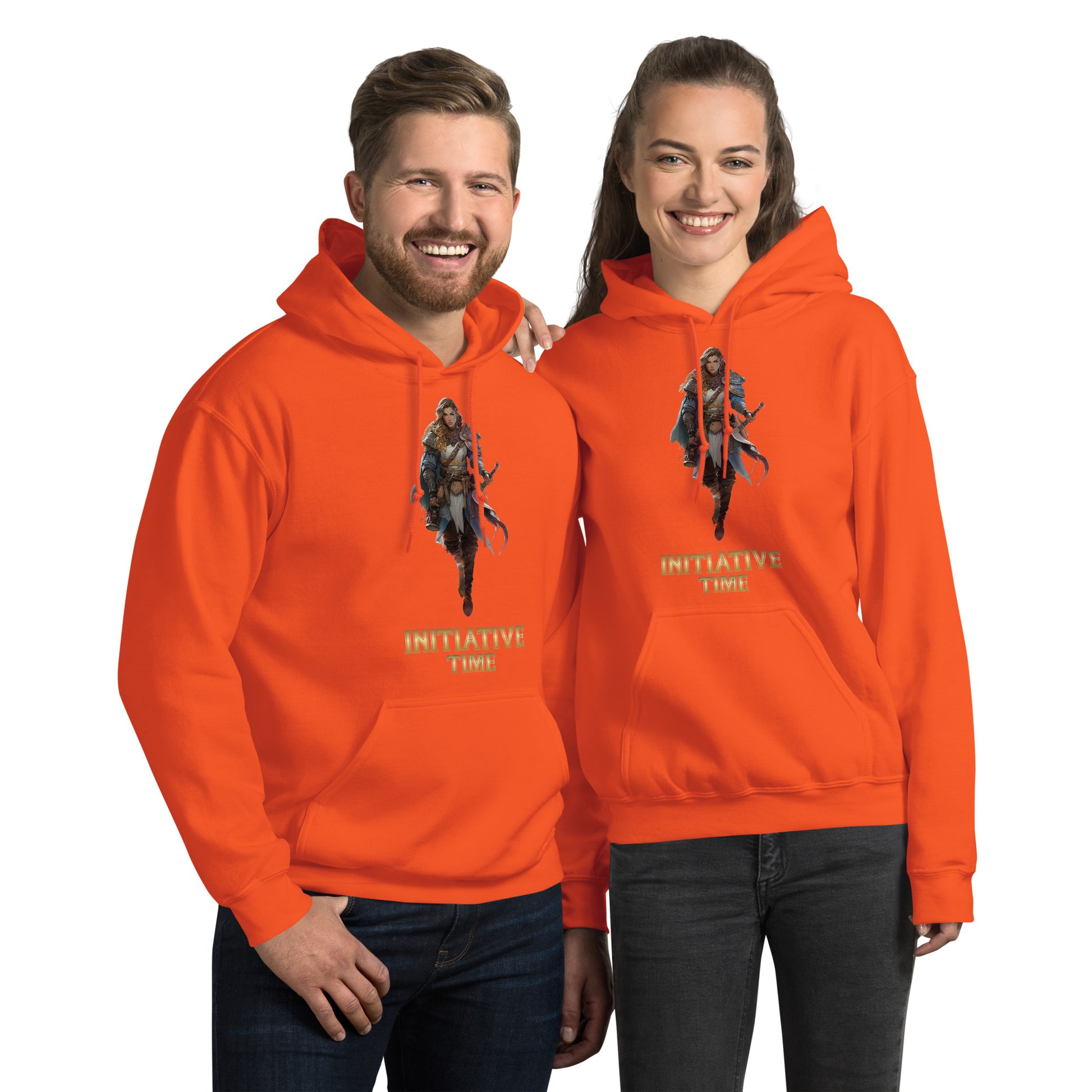 Initiative Time Elf Rogue Hoodie - DnD RPG Merchandise - Backspindle Games