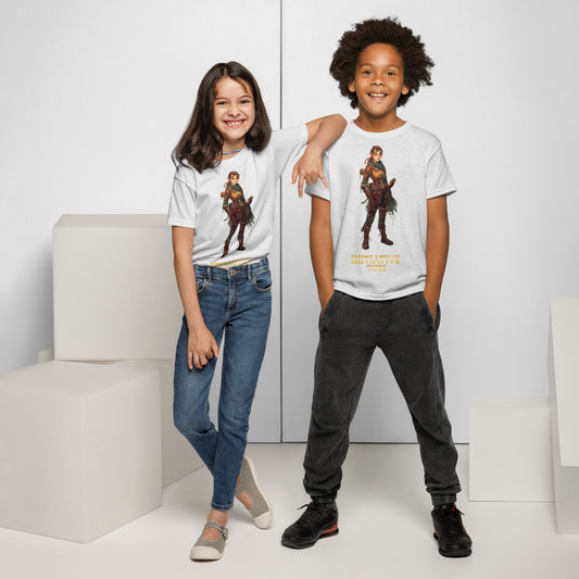 Initiative Time Gnome Artificer Youth T-Shirt - DnD RPG Merchandise - Backspindle Games